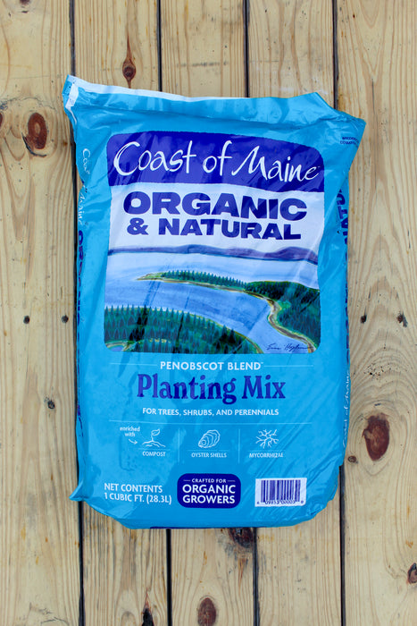 Coast of Maine Penobscot Blend Organic & Natural Planting Mix - 1 cu ft Bag