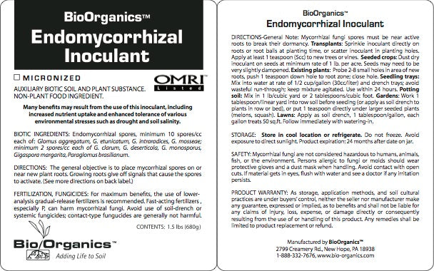 Endomycorrhizal Inoculant (BEI) Micronized Powder - 1.5 lb