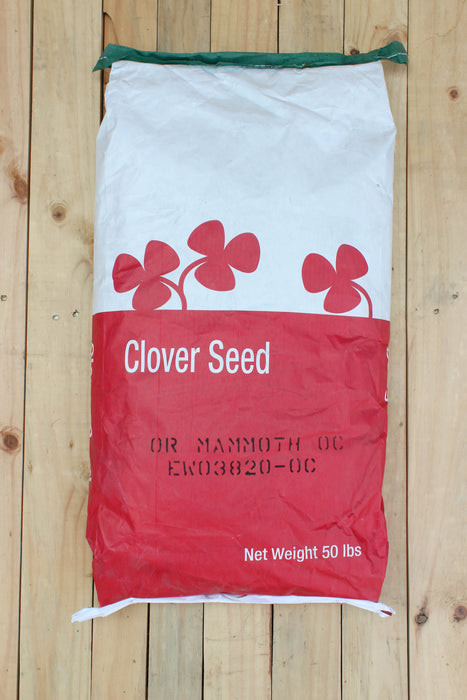 Clover - Red Mammoth OG Cover Crop Seed - 50 lb Bag