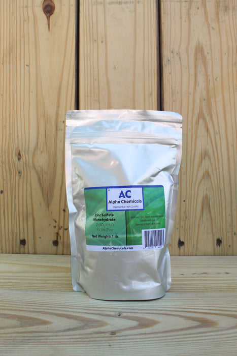 Zinc Sulfate Powder, Ag & Livestock, 1 lb Bag