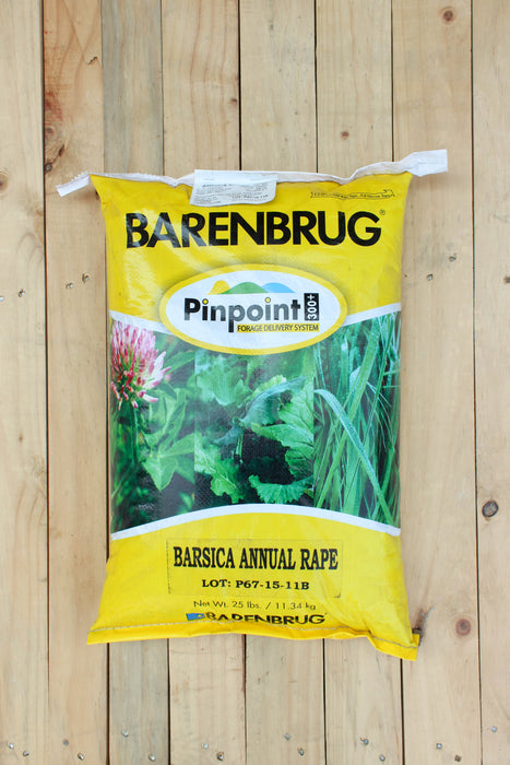 Rape - VNS (Winter Brassica) Cover Crop Seed - 25 lb Bag