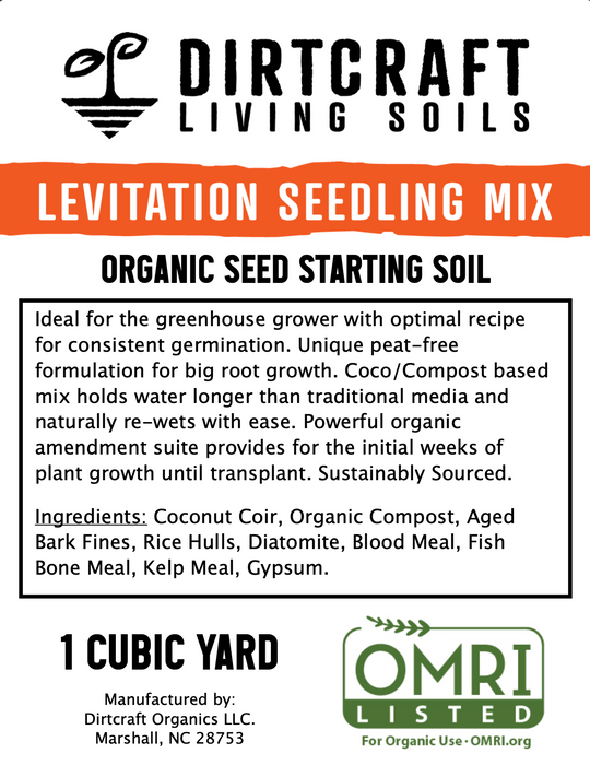 Dirtcraft Levitation Seedling Mix - 1 yd