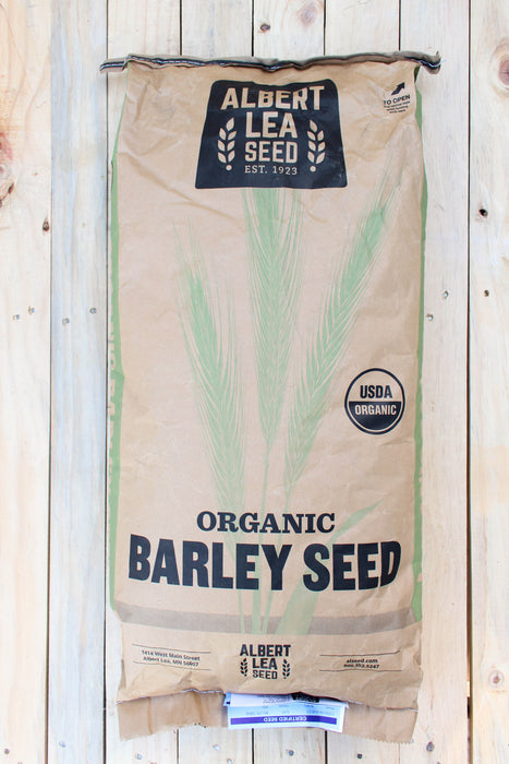 Spring Barley OG - VNS Cover Crop Seed - 48 lb Bag