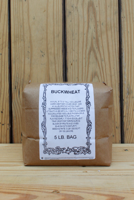 Buckwheat Cover Crop Seed - 5 lb Bag