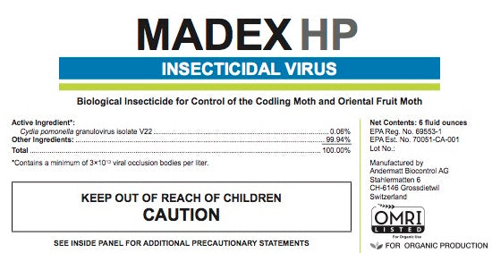 Madex HP Insecticidal Virus - 6 oz
