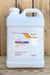 A large white plastic jug of BIOLINK Liquid-Phos 0-6-0 fertilizer, set against a rustic wooden plank background.