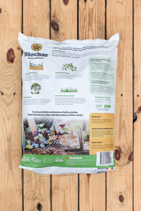 Wakefield BioChar Soil Conditioner - 1 cu. ft. Bag