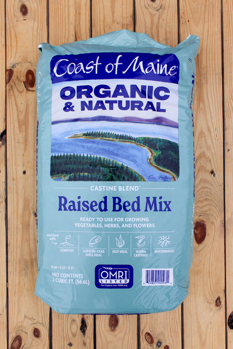 Coast of Maine Castine Blend Organic & Natural Raised Bed Mix - 2 cu ft Bag