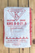 A 50 lb bag of Diamond K KMS 0-0-21.5 potassium magnesium sulfate, displayed on a light-colored wooden plank surface.