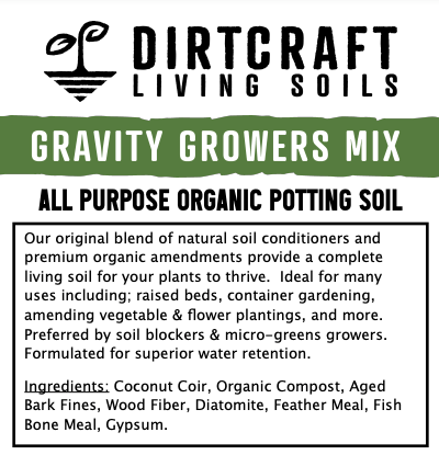 Dirtcraft Gravity Growers Mix - 40 qt Bag
