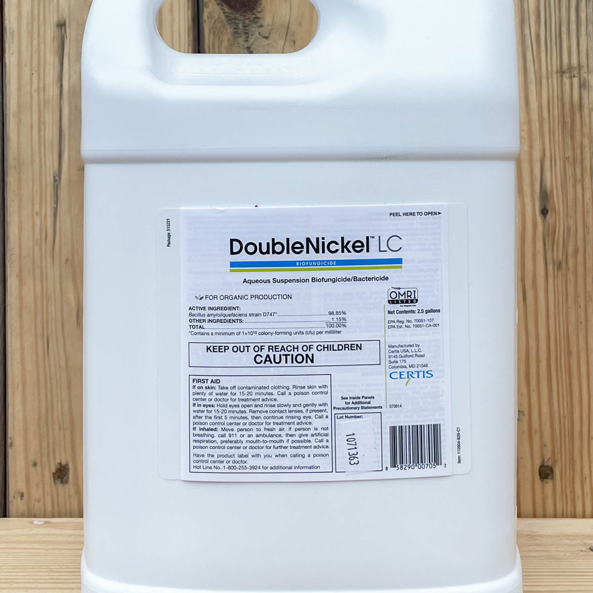 Double Nickel LC - 2.5 Gallon — Seven Springs Farm Supply