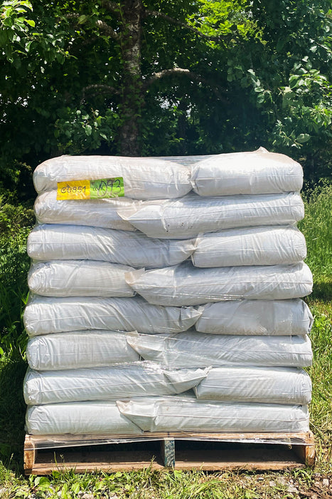 A full pallet of bags