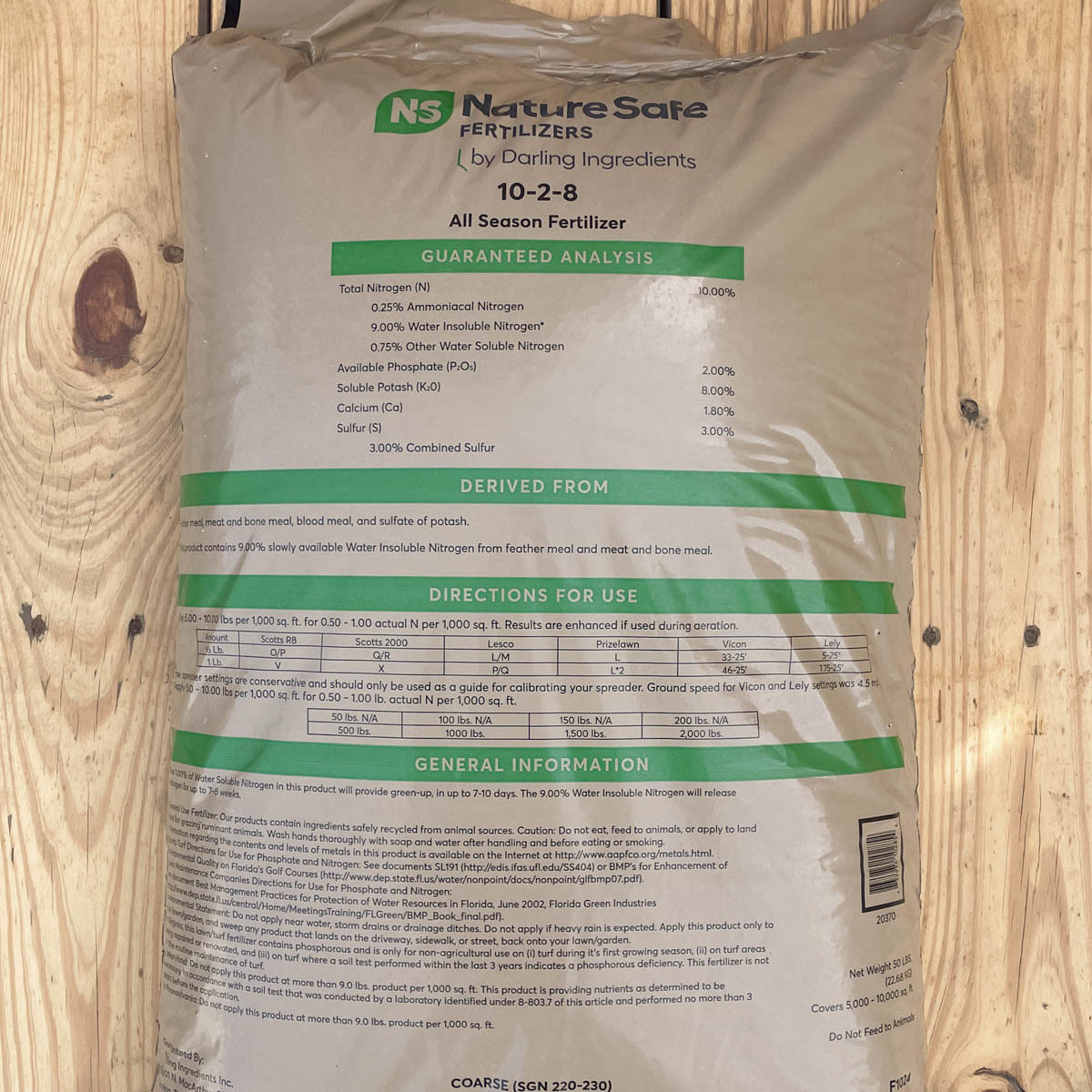 Nature Safe (10-2-8) - 50 lb — Seven Springs Farm Supply