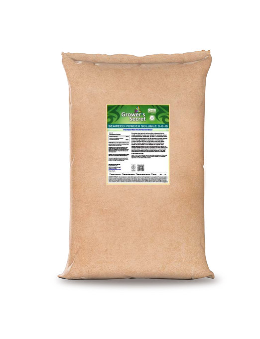 Grower's Secret Seaweed Powder Soluble (0-0-16) - 50 lb Bag