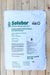 A 50 lb white bag of Solubor Sodium Borate 20.5% B for liquid fertilizer and nutrient spray, displayed flat against a light-colored wooden plank background.