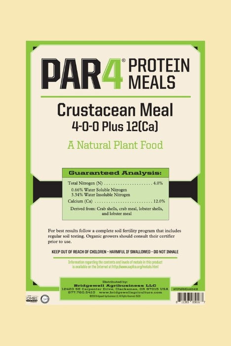 PAR4 Crustacean Meal (4-0-0) plus 12% Ca - 40 lb