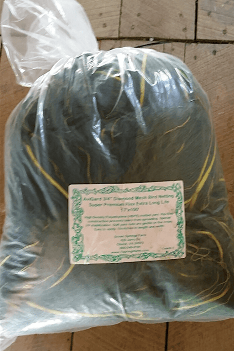 AviGard Super Premium Flex Extra Long Life Bird Netting - 17'x100' - Seven Springs Farm Supply