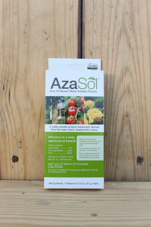 AzaSol Non - Oil Based, Water Soluble Powder - 0.75 oz - Seven Springs Farm Supply