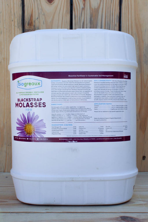 Biogreaux Blackstrap Molasses (1-0-5) - 5 Gallon - Seven Springs Farm Supply