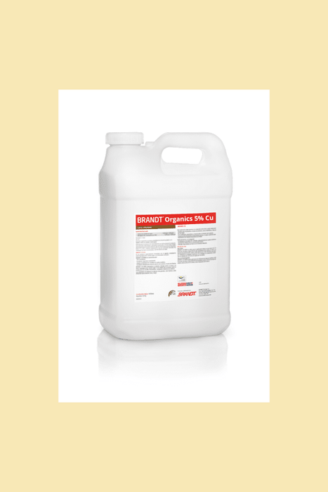 Brandt Organics 5 Cu Liquid - 2.5 Gallon - Seven Springs Farm Supply