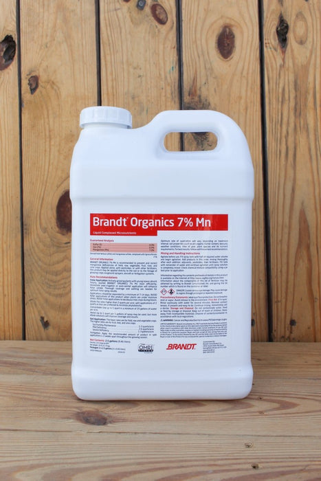 Brandt Organics 7 Mn Liquid - 2.5 Gallon - Seven Springs Farm Supply