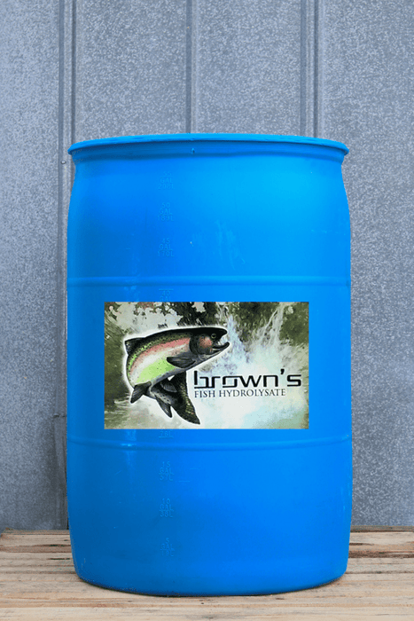 Brown's Fish Fertilizer (2 - 3 - 1) - 55 Gallons - Seven Springs Farm Supply