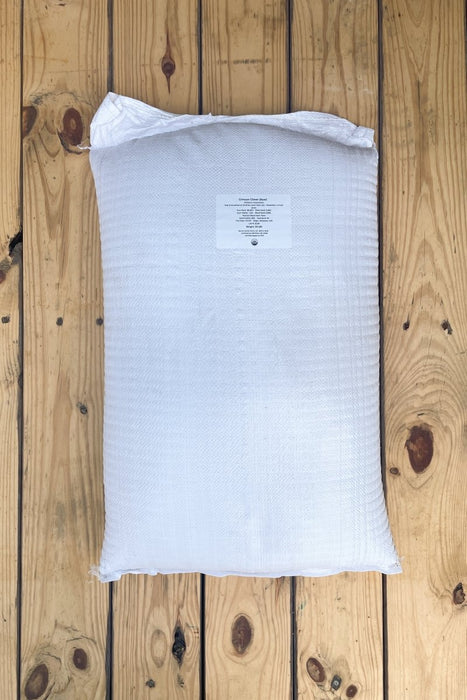 Clover - Crimson Clover OG Cover Crop Seed - 50 lb Bag - Seven Springs Farm Supply