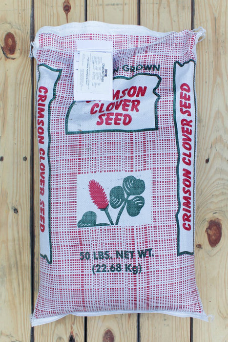 Crimson Clover - 50 lb - Seven Springs Farm Supply