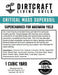 Dirtcraft Critical Mass Supersoil - 1 yd - Seven Springs Farm Supply