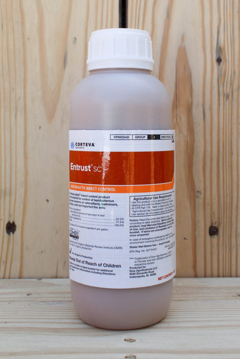 Entrust SC (22.5% Spinosad) - 1 Quart - Seven Springs Farm Supply