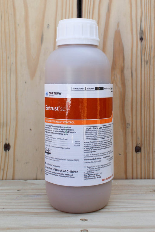Entrust SC (22.5% Spinosad) - 1 Quart - Seven Springs Farm Supply