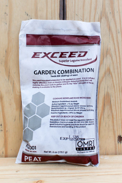 Exceed Garden Combo Legume Inoculant - 6 oz - Seven Springs Farm Supply