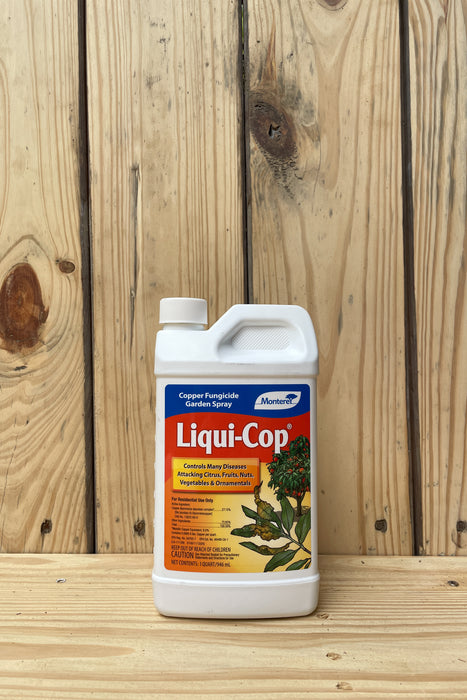 Monterey Liqui-Cop - Copper Fungicide Garden Spray - 1 Quart