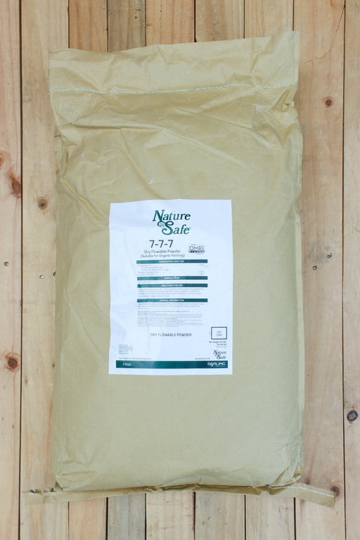 Nature Safe Soluble Powder (7-7-7) - 50 lb - Seven Springs Farm Supply
