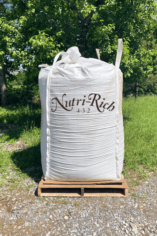 Nutri - Rich (4 - 3 - 2) Calcium 7% All Purpose Granular Fertilizer - 22 x 2000 lb Tote - Seven Springs Farm Supply