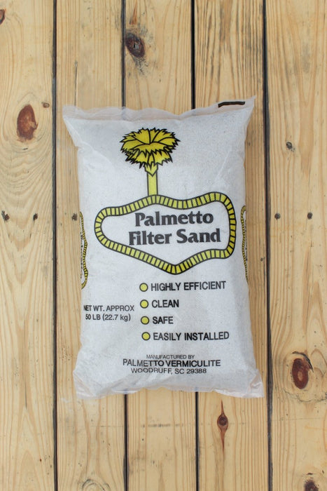 Palmetto Pool Filter Sand - 50 lb Bag - Seven Springs Farm Supply