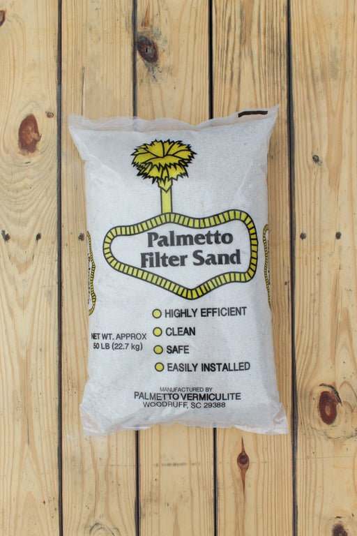 Palmetto Pool Filter Sand - 50 lb Bag - Seven Springs Farm Supply