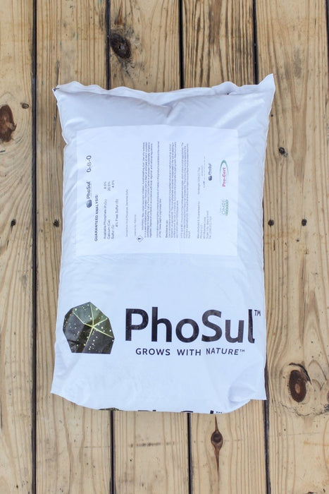 PhoSul Grows with Nature (0 - 8 - 0) - 50 lbs - Seven Springs Farm Supply