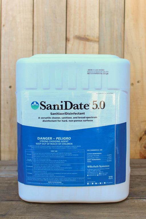 SaniDate 5.0 - 2.5 Gallon - Seven Springs Farm Supply