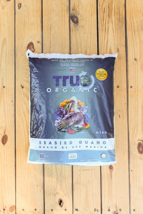 True Organic Seabird Guano (6 - 12 - 0) - 25 lb - Seven Springs Farm Supply