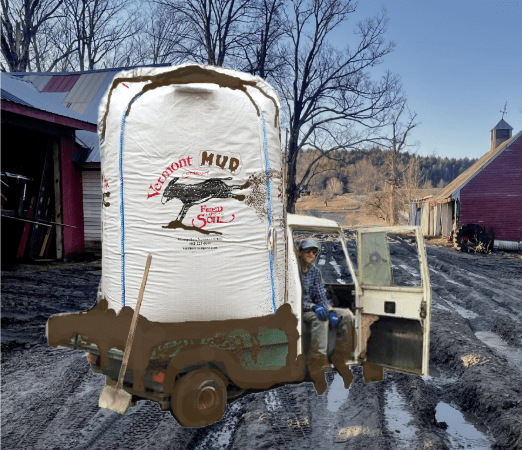 Vermont Compost Company Mud - 2 yd sling - Seven Springs Farm Supply