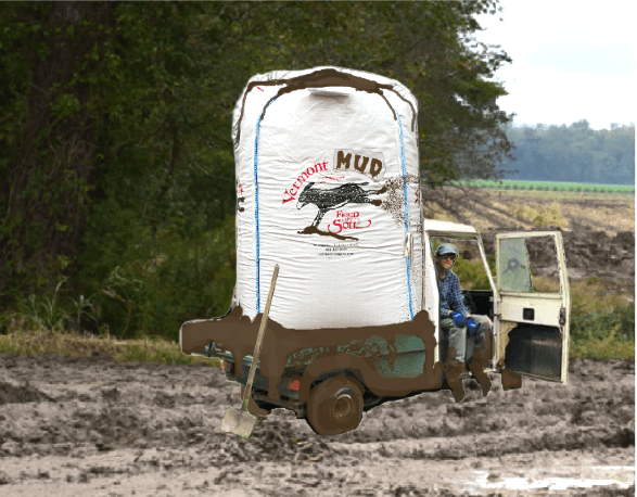 Vermont Compost Company Mud - 2 yd sling - Seven Springs Farm Supply