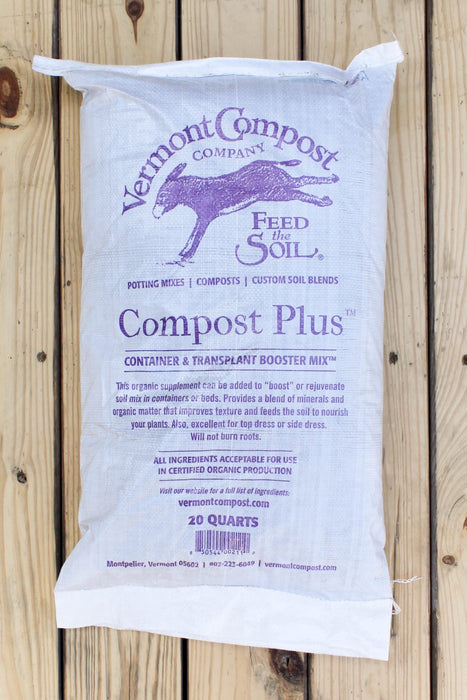 Vermont Compost Compost Plus - 20 qt - Seven Springs Farm Supply