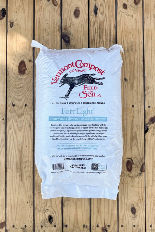 Vermont Compost Fort Light Potting Mix - 45 Qt Bag - Seven Springs Farm Supply