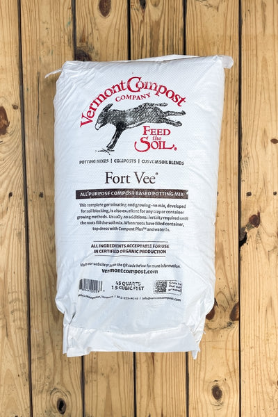 compost in potting mix Vermont Compost Fort Vee Potting Soil