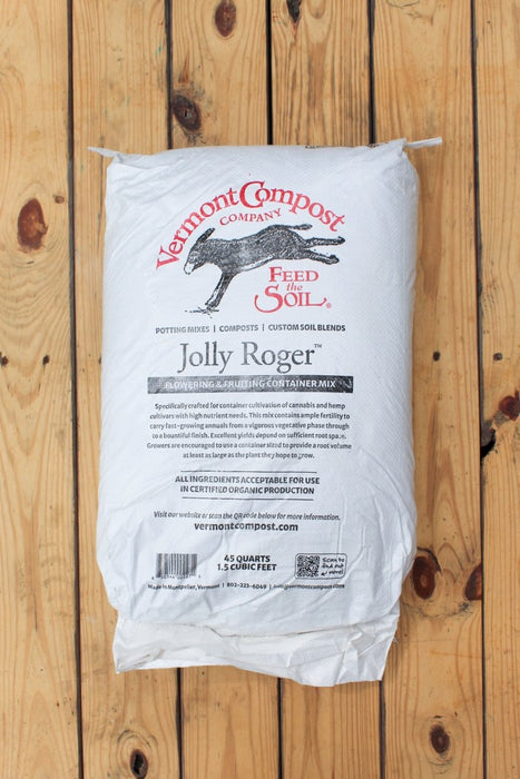 potting mix large bags Vermont Compost Jolly Roger Potting Mix