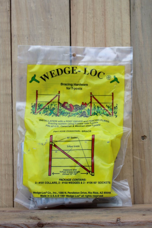 Wedge-Loc Single Diagonal Brace Set 208 - Seven Springs Farm Supply
