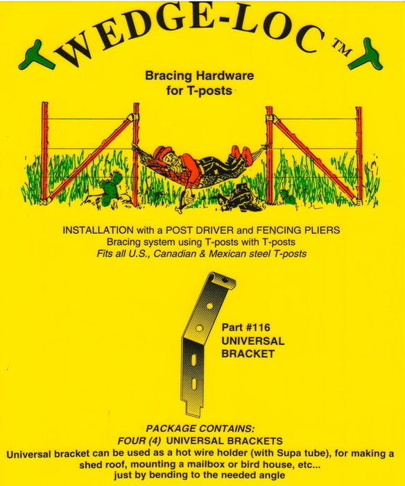 Wedge-Loc Universal Bracket #116