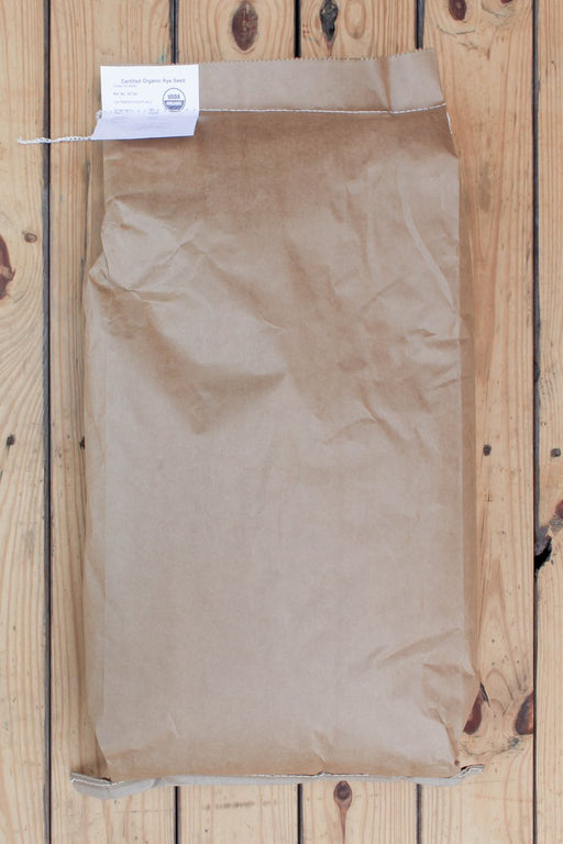 Winter Rye - Organic - 50 lb - Seven Springs Farm Supply