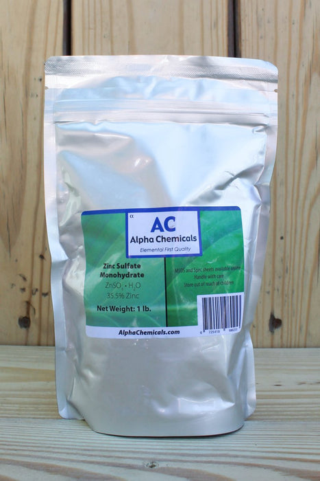 Zinc Sulfate Powder, Ag & Livestock - 1 lb - Seven Springs Farm Supply